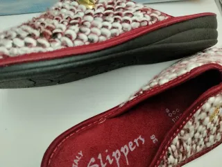 Ciabatte donna invernali 36 maglia