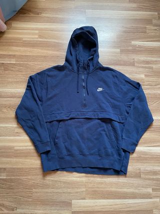 Sudadera Nike Half Zip Navy Blue Talla XXL