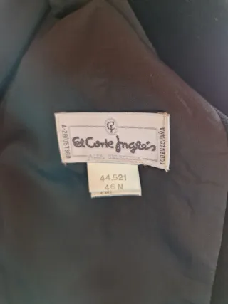 Chaqueta corta terciopelo negra