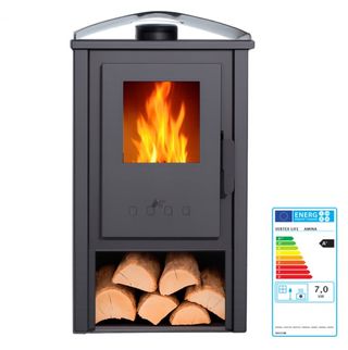Estufa de leña Amina Nueva 6Kw CAST1013