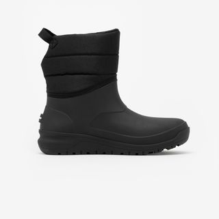 Botas cálidas de senderismo nieve impermeables mujer, NH100