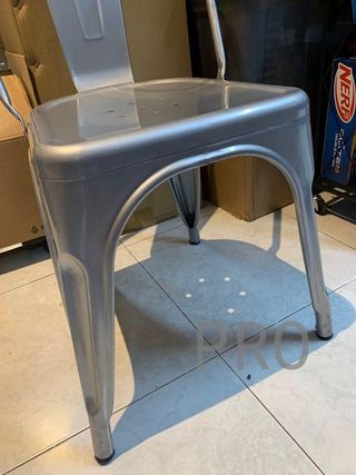 Sedia in metallo per giardino