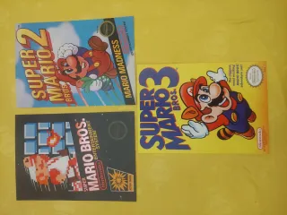 Set Carteles A4 en relieve super mario bros