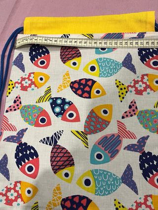 Mochila hecha a mano