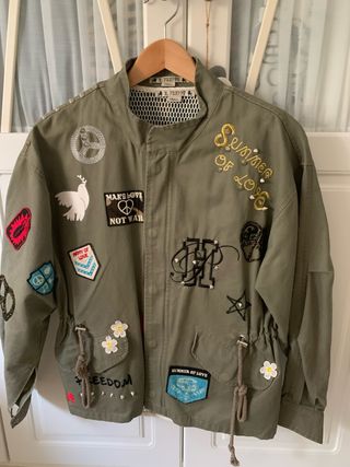 Chaqueta L. PREPPY Militar Talla S