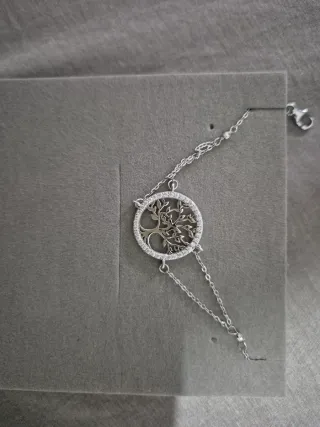 Pulsera Plata Árbol de la Vida