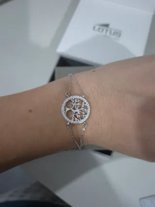 Pulsera Plata Árbol de la Vida