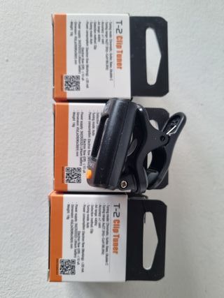 Lote 3 Afinadores Musedo T2 Clip Tuner
