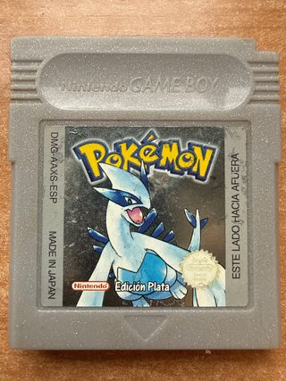 Pokémon Plata Game Boy DMG-AAXS-ESP