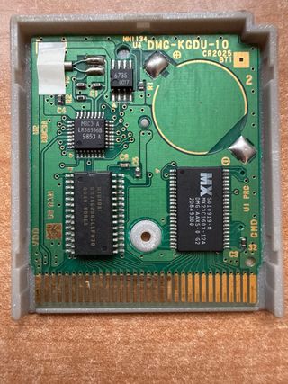 Pokémon Plata Game Boy DMG-AAXS-ESP