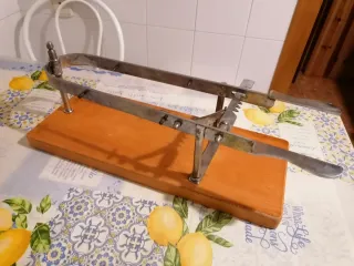 Jamonero Acero Regulable Madera