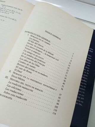 GREDOS: HORACIO - ODAS, EPODOS