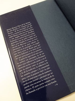 GREDOS: HORACIO - ODAS, EPODOS