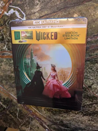 Wicked Blu-ray 4K Steelbook Edición Española
