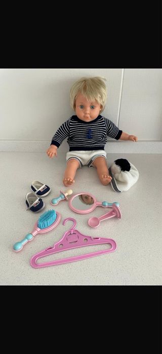 Muñeco Baby Feber años 80