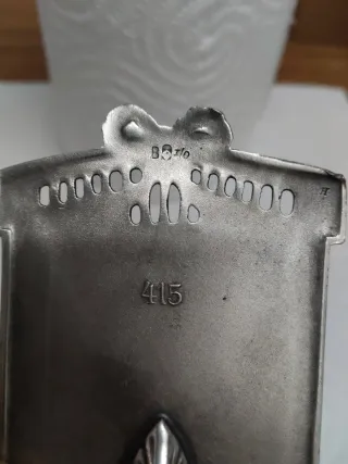 Calendario color plata,antiguo