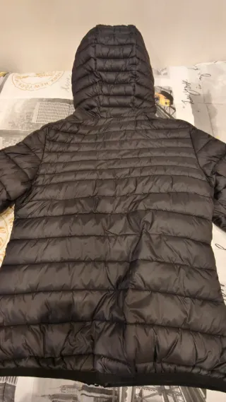 Cazadora acolchada negra hombre Talla XS