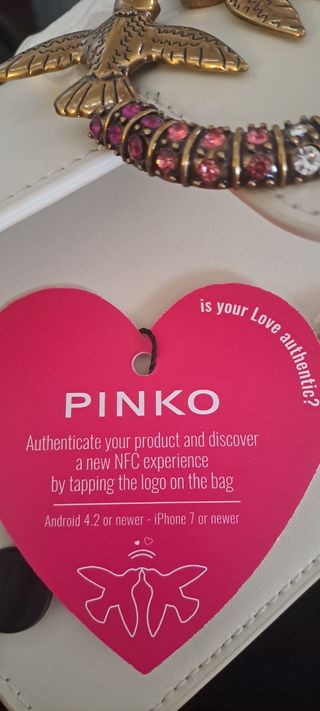 Pinko Love Bag bianca