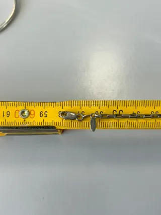 Collana catena argento per ciondoli