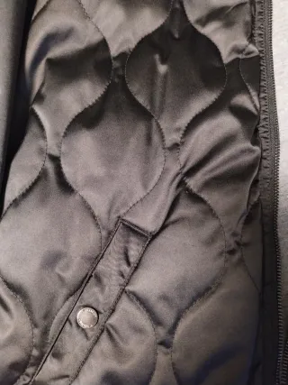 Chaqueta Hollister Talla S Negra