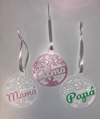 Bolas de Navidad personalizadas