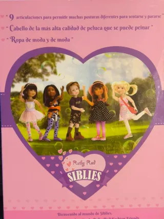 Muñeca Bailey Ruby Red Siblies