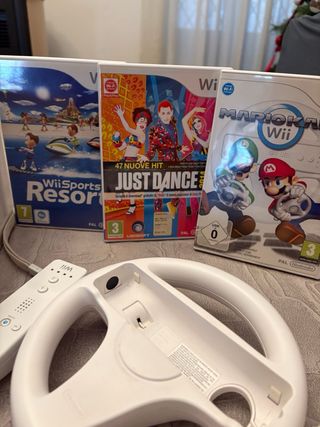 Nintendo Wii Console + Giochi e Accessori
