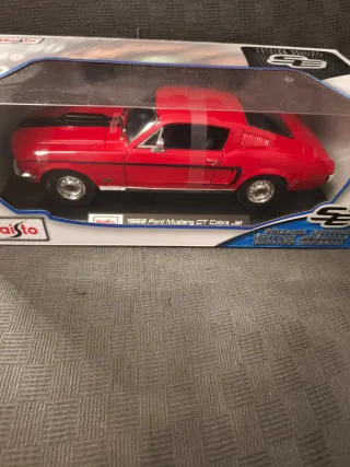 Maisto 1968 Ford Mustang GT Cobra Jet 1:18