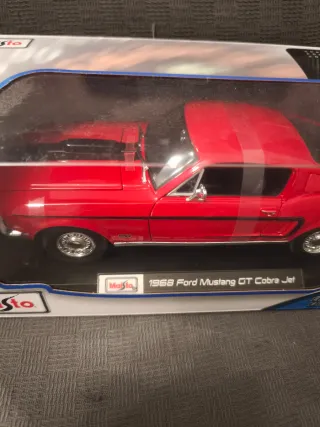 Maisto 1968 Ford Mustang GT Cobra Jet 1:18