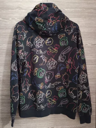 Sudadera Looney Tunes Negra