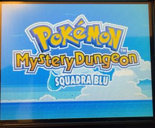 Pokemon Mystery Dungeon blue DS