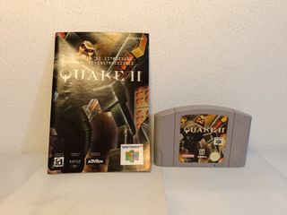 Quake II Nintendo 64 Juego y Manual PAL ESP