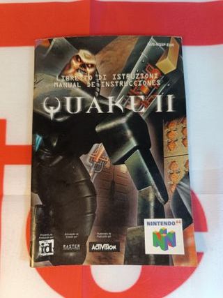 Quake II Nintendo 64 Juego y Manual PAL ESP
