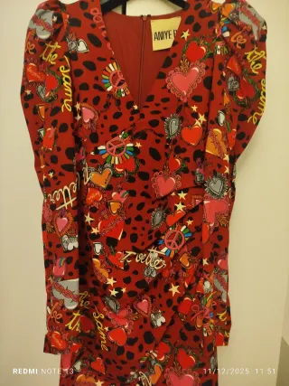 Vestito corto Aniye By stampa cuori