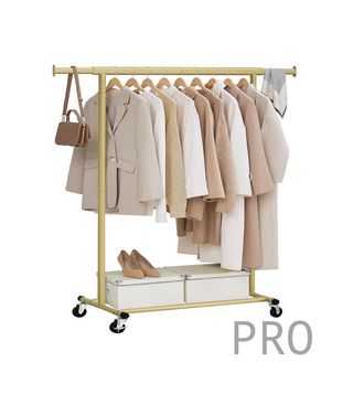 Burro ropa con ruedas