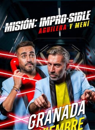 Póster Misión: Imposible Aguilera y Mení