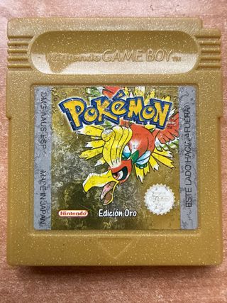 Pokémon Oro Edición Game Boy Nintendo