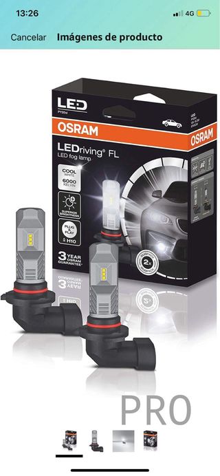 Faros antiniebla LED - Osram