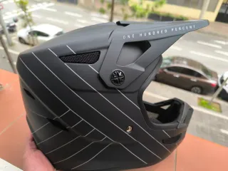Casco Integral 100% Status Negro