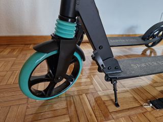 Patinete scooter ajustable con suspensión
