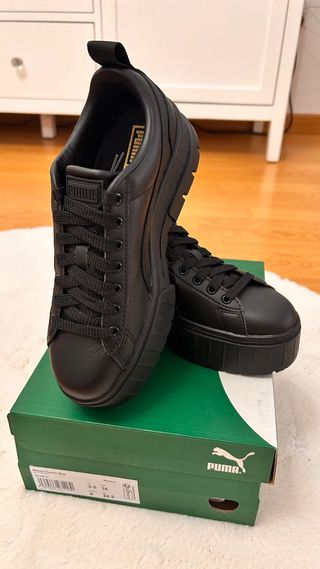 Zapatillas Puma Mujer Talla 36 Negras