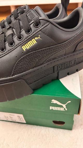 Zapatillas Puma Mujer Talla 36 Negras