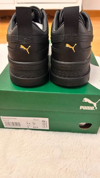 Zapatillas Puma Mujer Talla 36 Negras