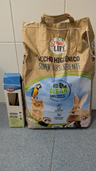 Jaula para hámster con accesorios