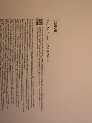 iPad Air M3 13 256GB WiFi