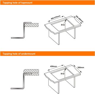 Fregadero Cocina Ibergrif 50x43 cm