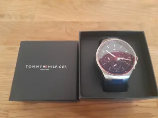 Reloj Tommy Hilfiger Azul y Plateado