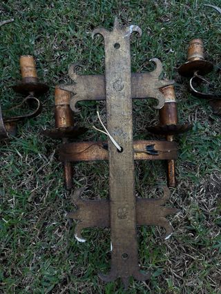 Apliques de pared hierro