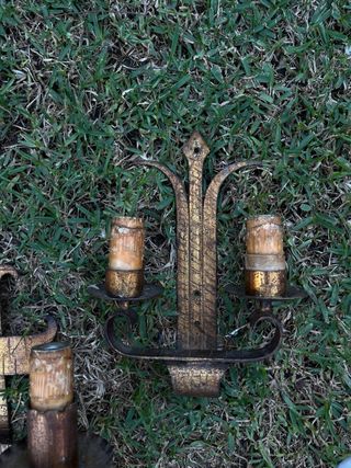 Apliques de pared hierro