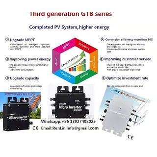 Micro Inverter Solare GTB-600 600W WiFi